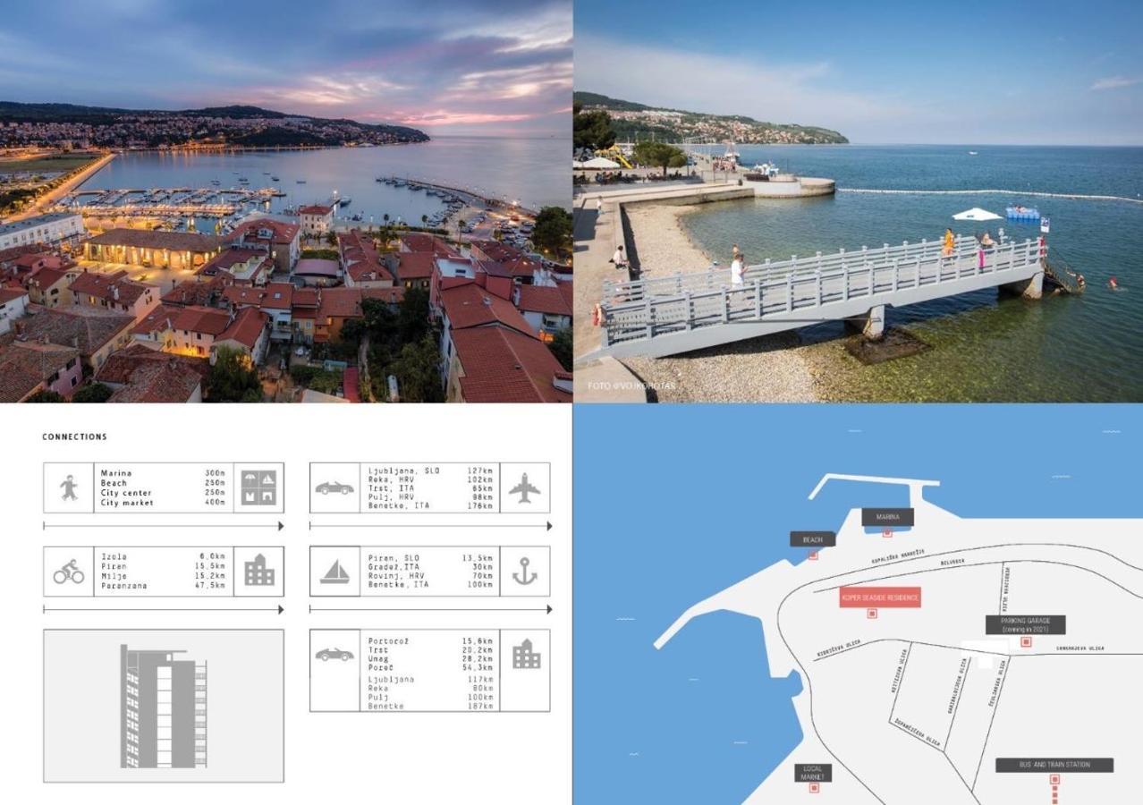 Koper Seaside Residence Dış mekan fotoğraf